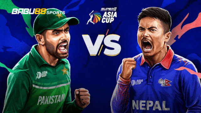 ASIA CUP 2023 OPENING MATCH: PAKISTAN VS NEPAL