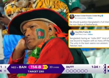 Fans slam Bangladesh after another poor display at the 2023 World Cup
