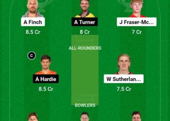 REN vs SCO Dream11 Prediction Fantasy Cricket Tips Possible Playing XI Pitch Report: BBL 2023/24 Match 4