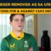 Reactions to David Teeger getting sacked as U-19 South Africa captain after pro-Israeli comments
