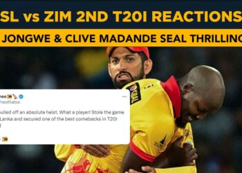 SL vs ZIM 2nd T20 Reactions – Luke Jongwe and Craig Ervine help seal great win