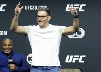 Jon Jones reacts to Stipe Miocic’s shoddy training footage: ‘Deception!’
