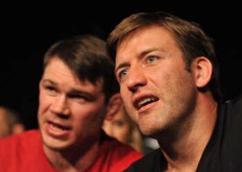 Griffin on Bonnar’s wild head kick KO during street fight: ‘He’s nuts’