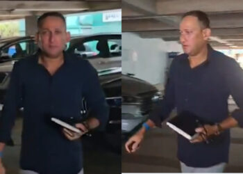 [WATCH] Ajit Agarkar arrives at BCCI headquarters for Indian squad announcement | CricTracker
