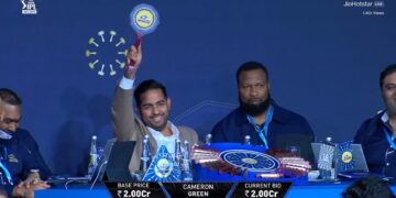 IPL 2026 auction: Mumbai Indians spark laughter by bidding for Cameron Green with INR 2.75 crore purse | CricTracker